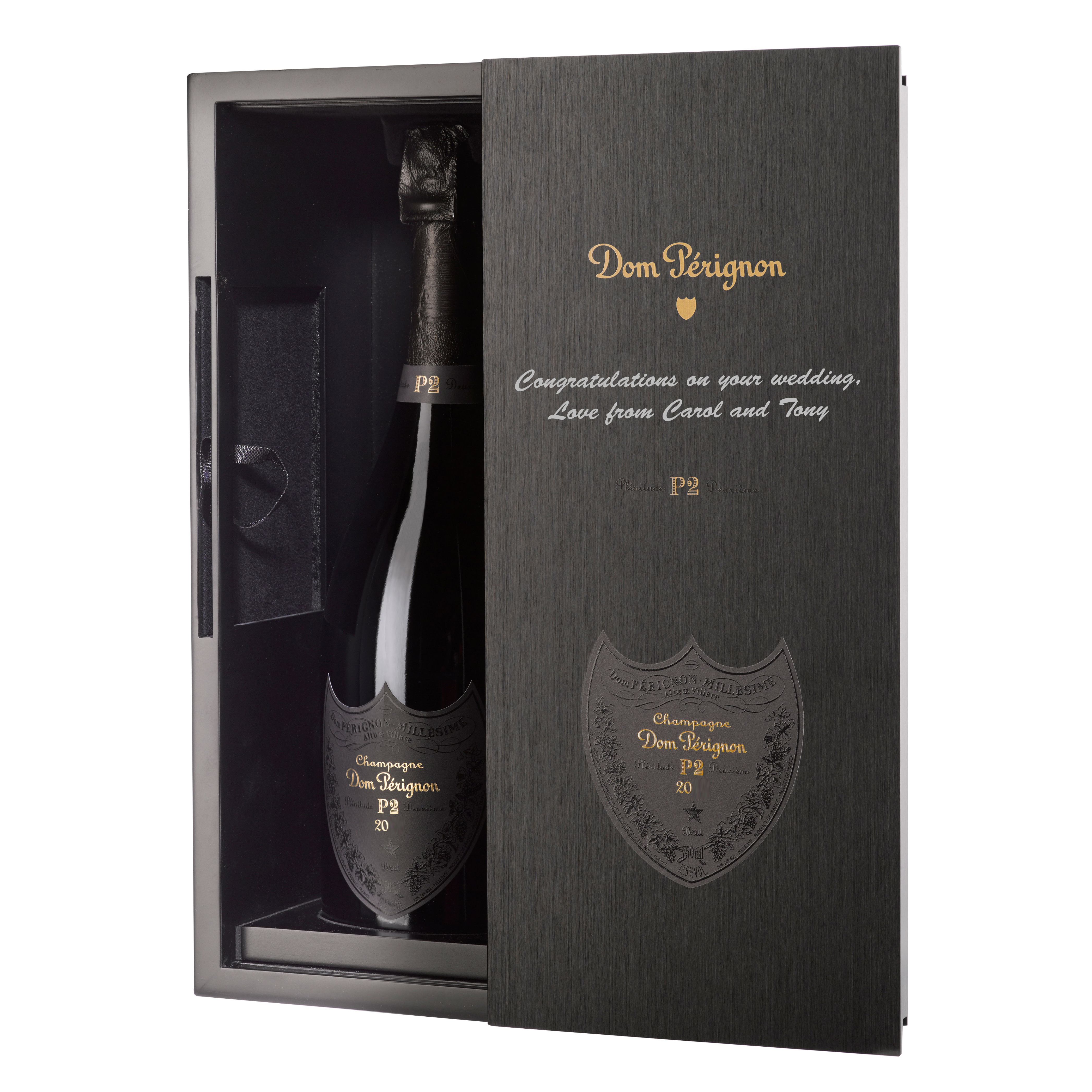 Dom Perignon 2000 Plenitude P2 Vintage Champagne 75cl, With Personalised Box